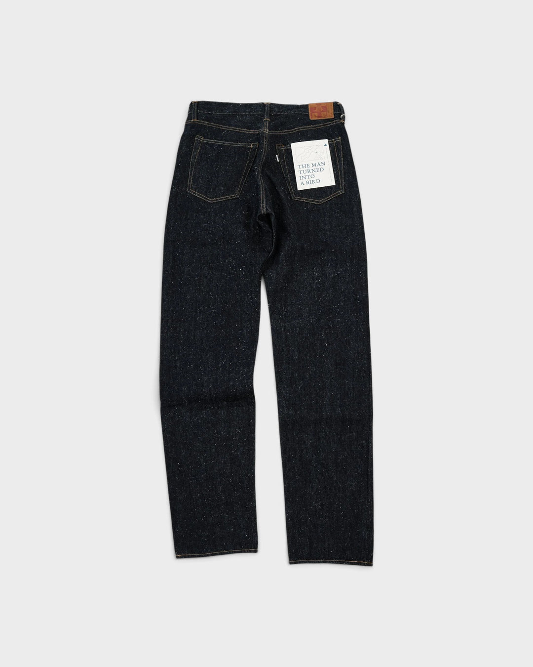 0611 15.5oz Slub Nep Denim Relax Fit One Wash Indigo