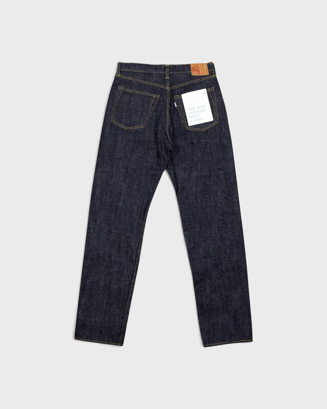 0611 15.5oz Slub Nep Denim Relax Fit One Wash Indigo
