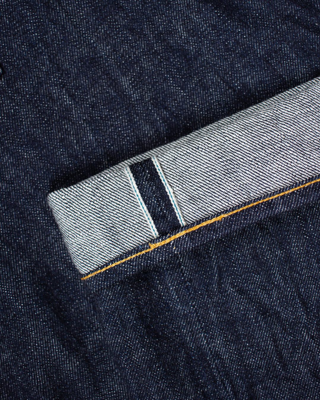 0615 13.5oz Denim Relax Fit One Wash Indigo