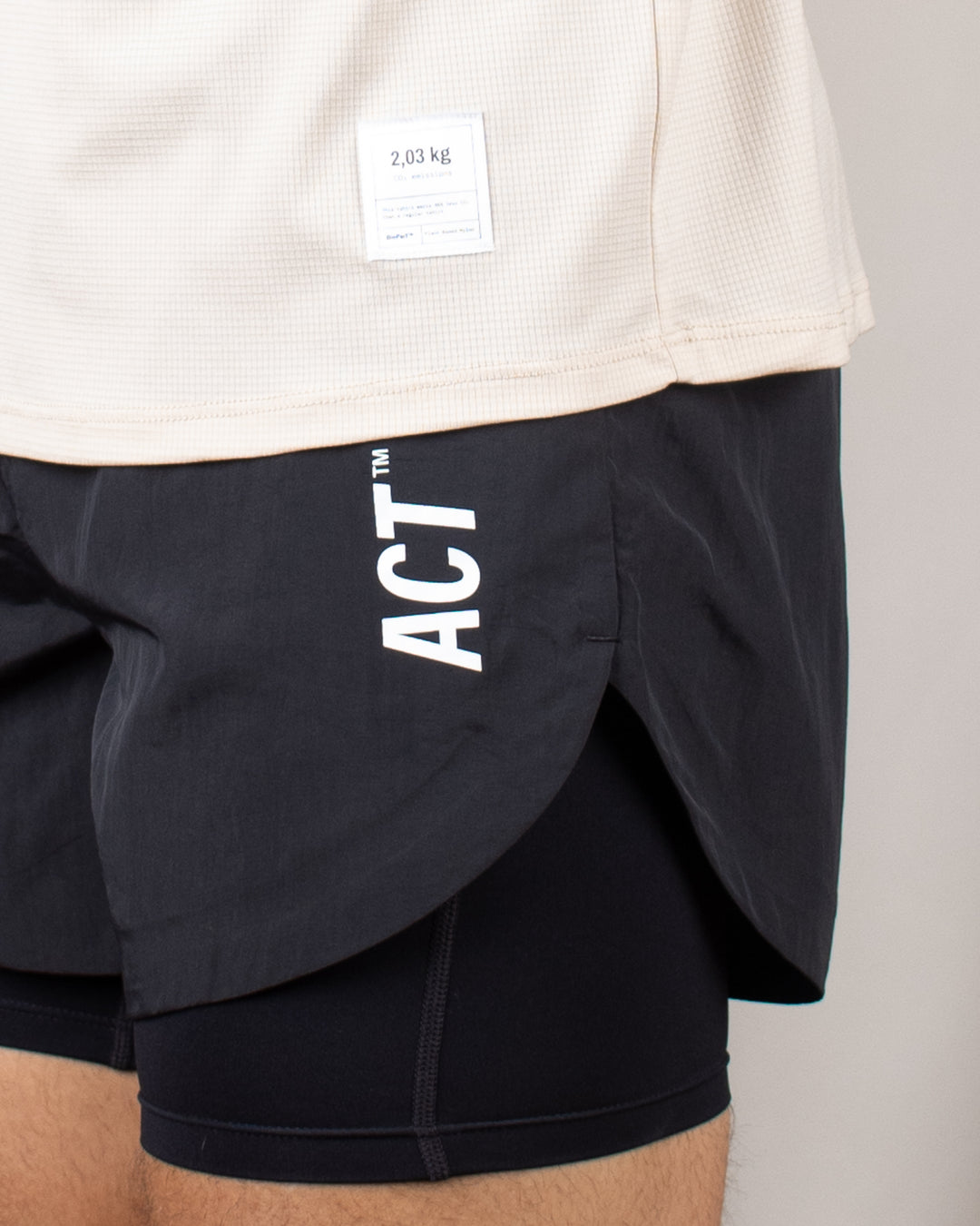 ShellLight Short 2en1 Noir
