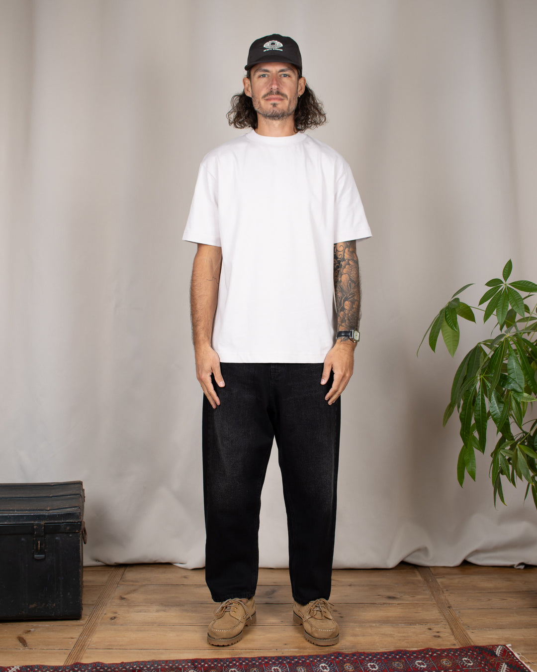 Relaxed Tee Blank Light Sand