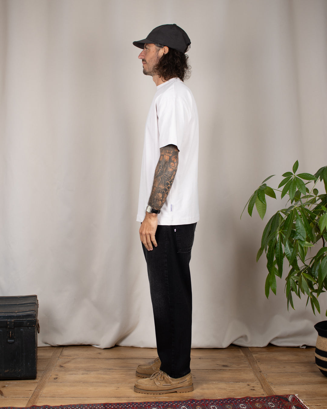Relaxed Tee Blank Light Sand