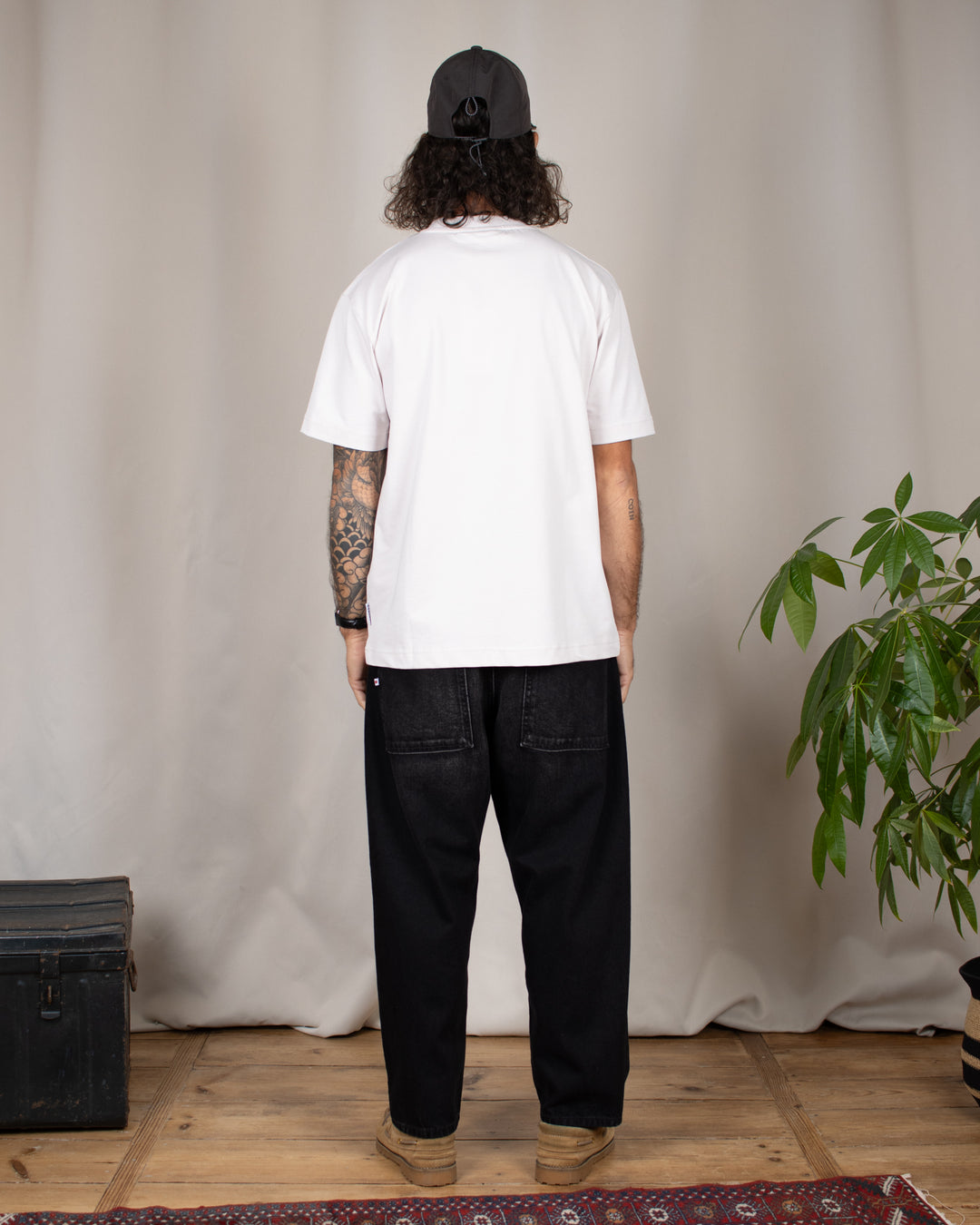 Relaxed Tee Blank Light Sand