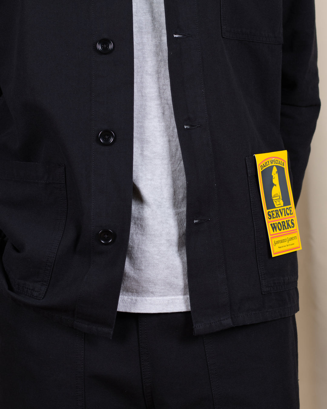 Classic Chore Shirt Black
