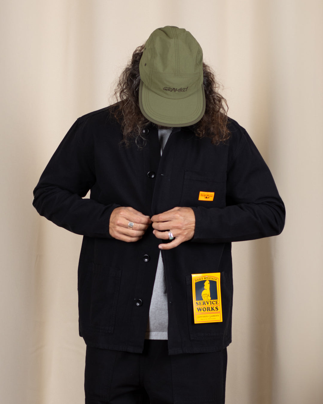 Classic Chore Shirt Black
