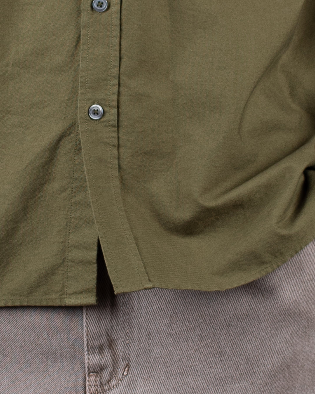 Lazy Day Shirt R. Oxford Olive