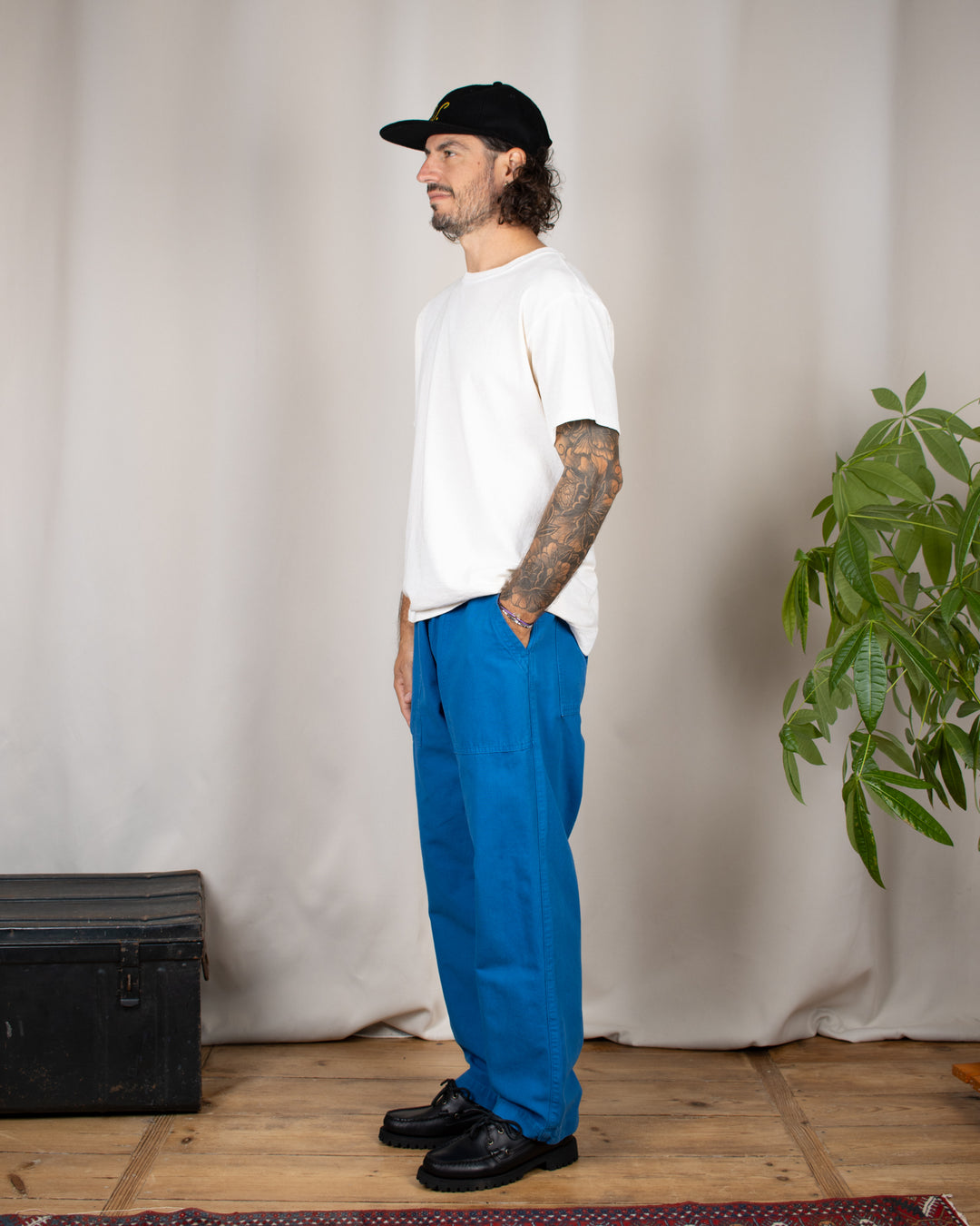 Classic Chef Pants Cobalt