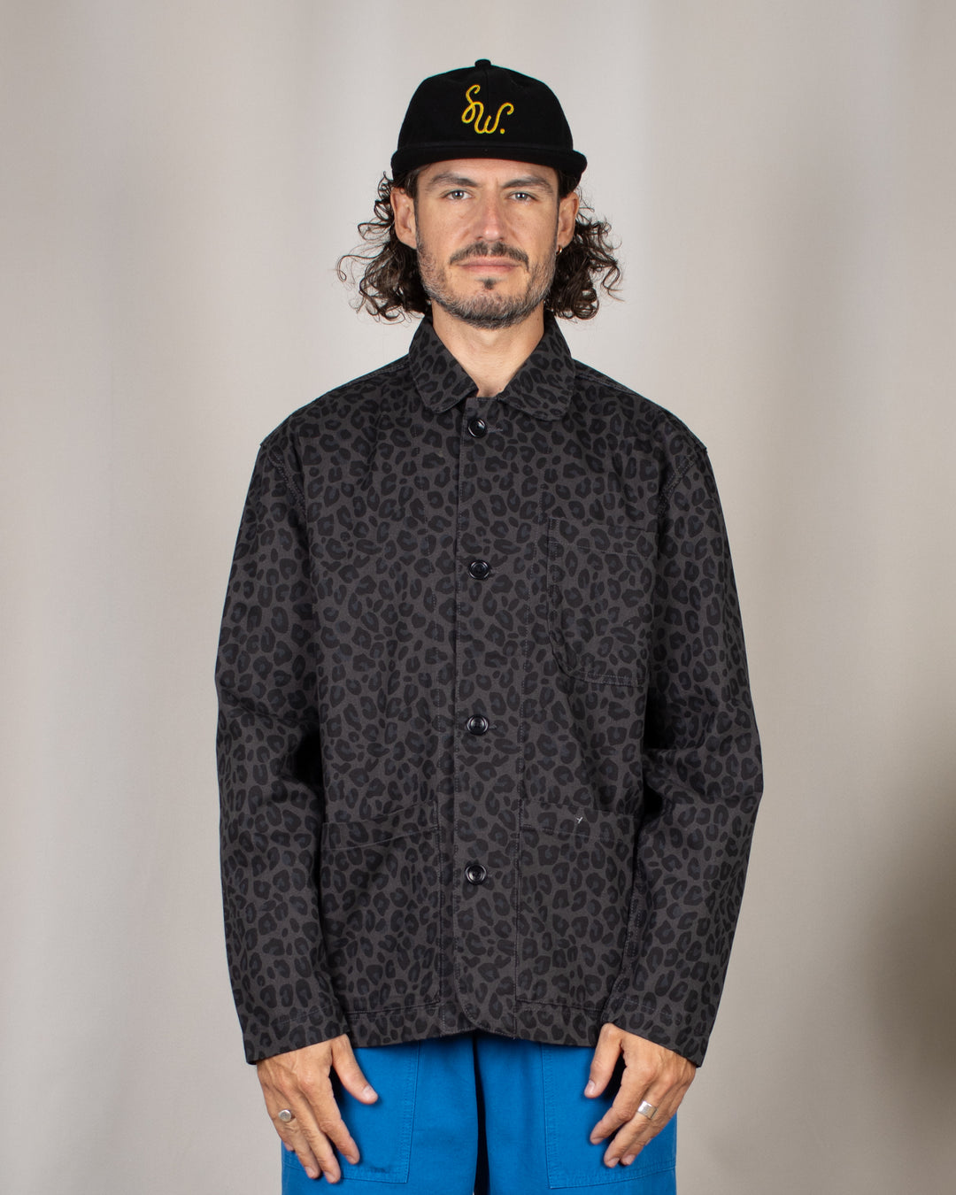 Monogram Cap Black
