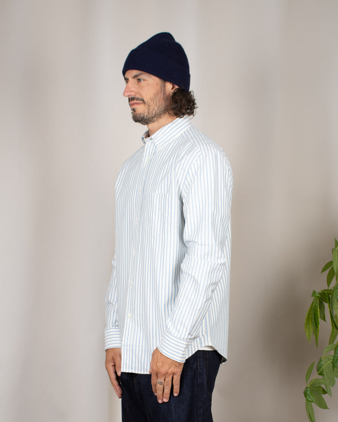 Montebelo Stripe Shirt Blue