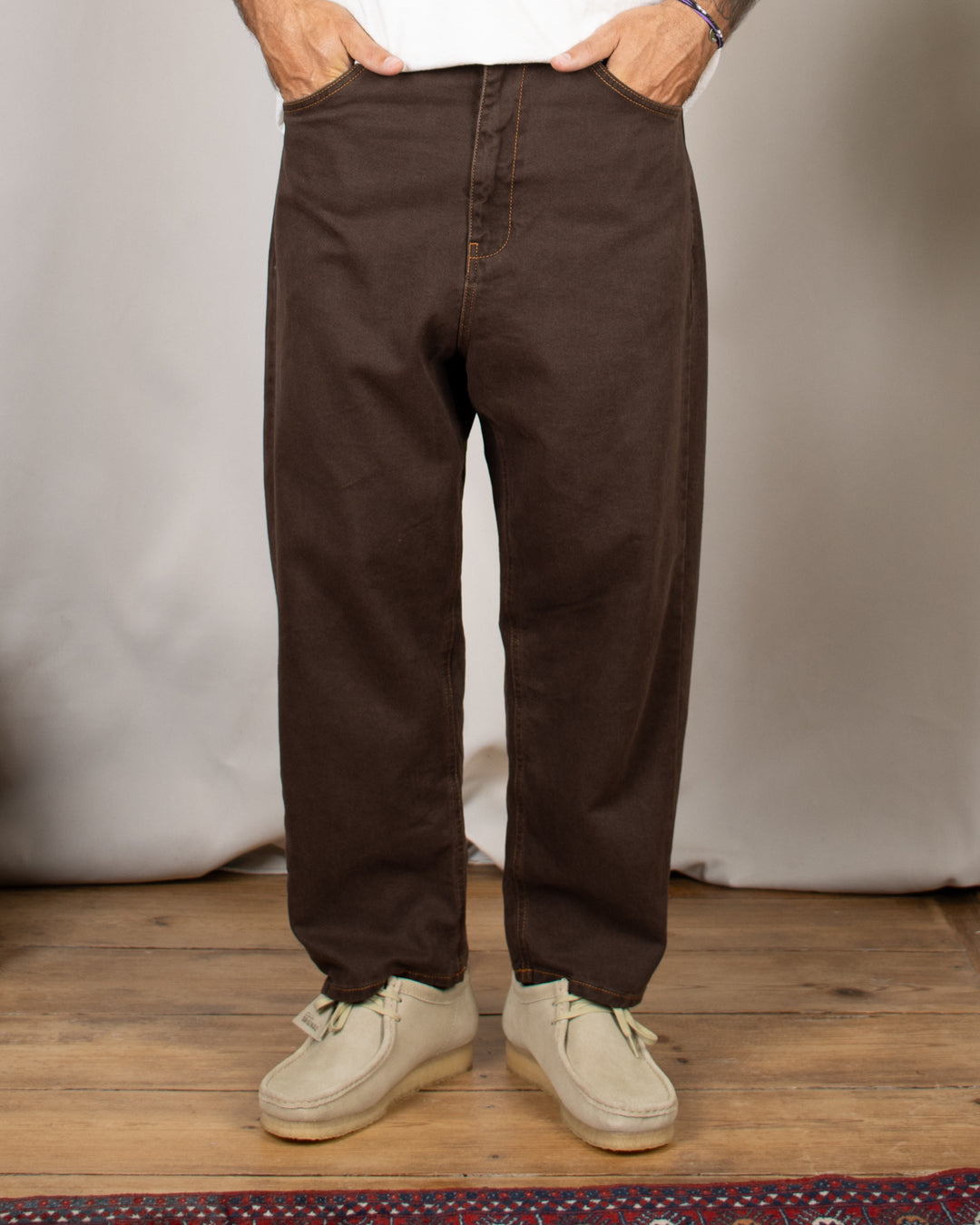 Japan Square Pocket Jeans Moro