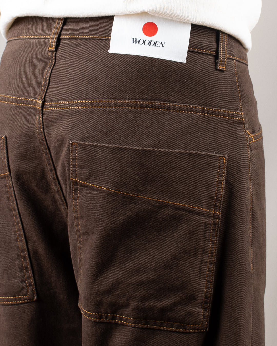 Japan Square Pocket Jeans Moro
