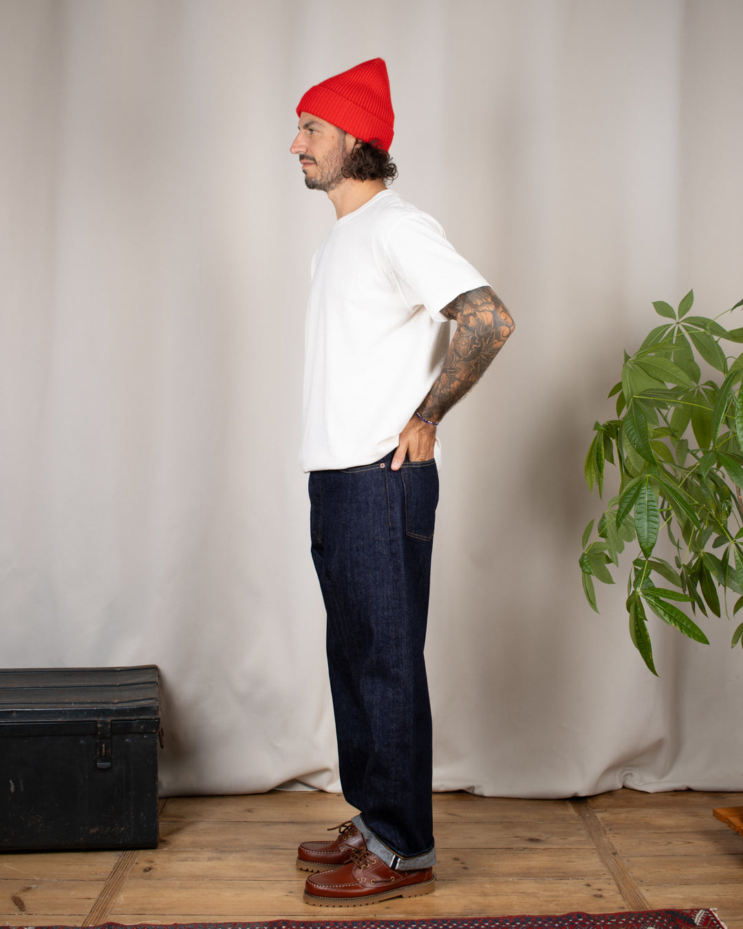 Type Loose Jeans One Wash Indigo