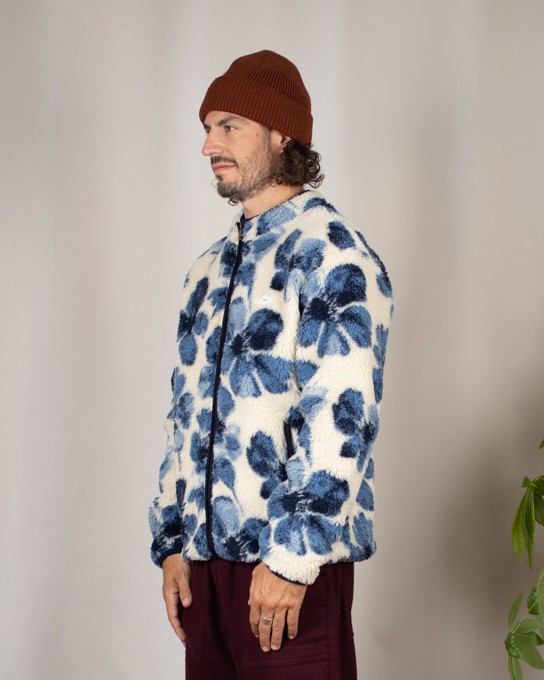 Polar Jacket Fiori Blu