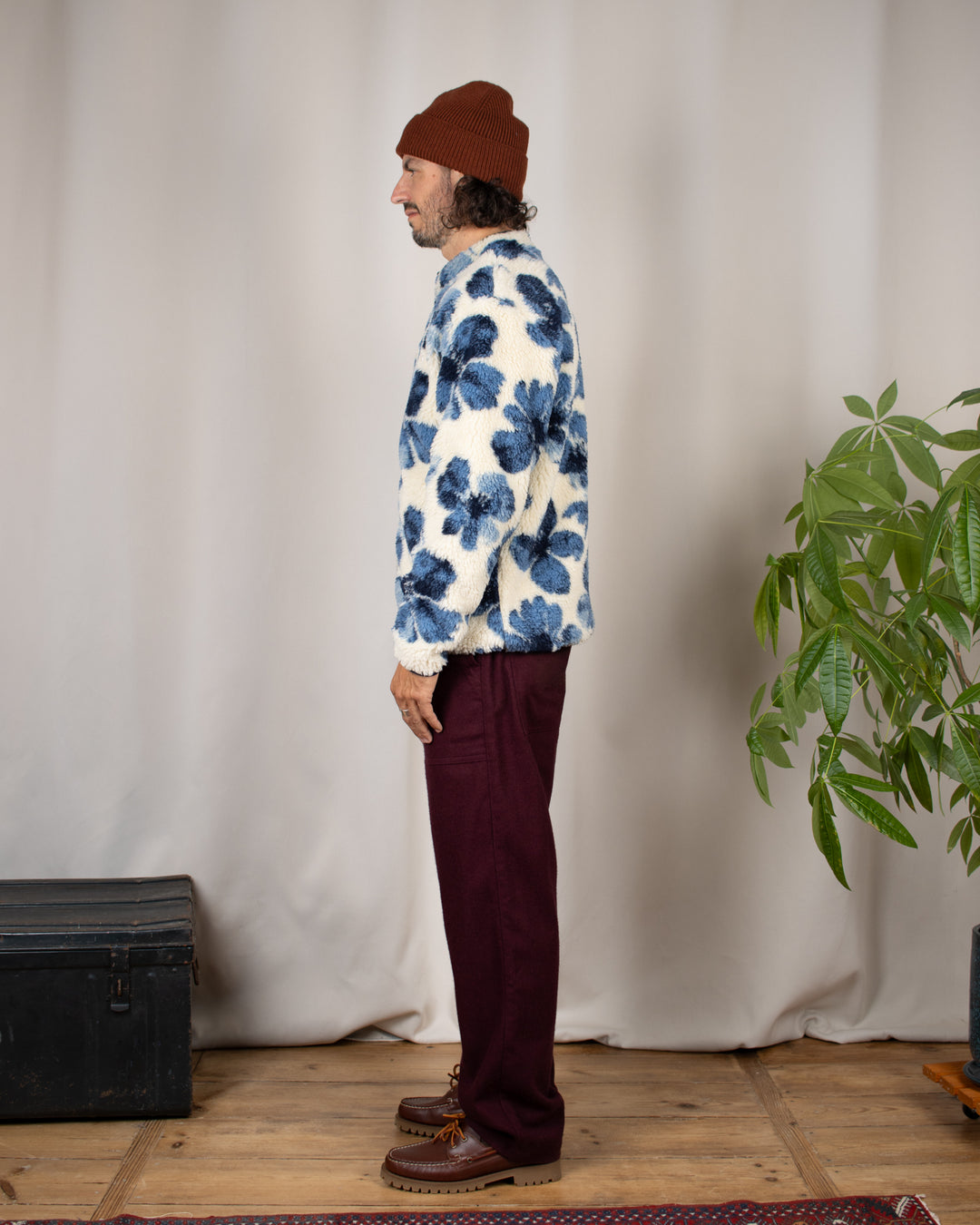 Polar Jacket Fiori Blu