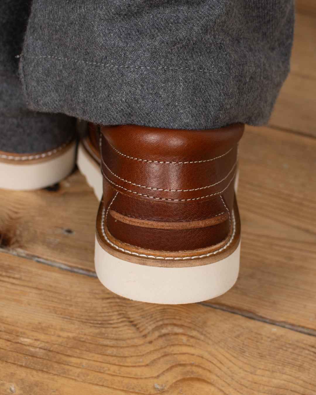 Egon Brown Tumbled Leather