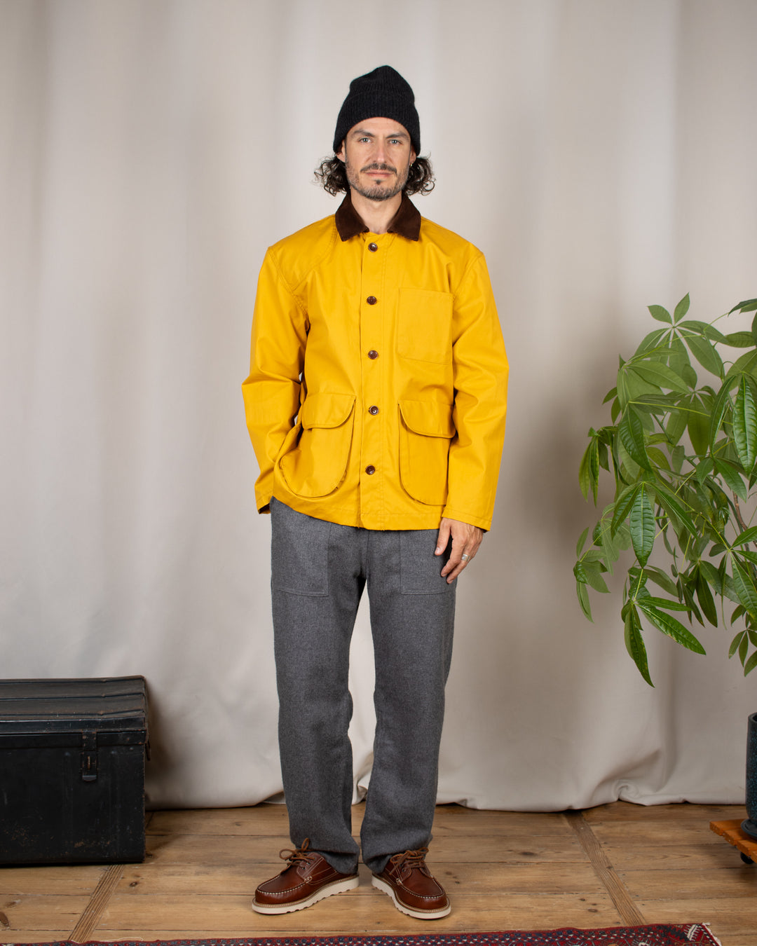 Flannel Chef Pants Charcoal