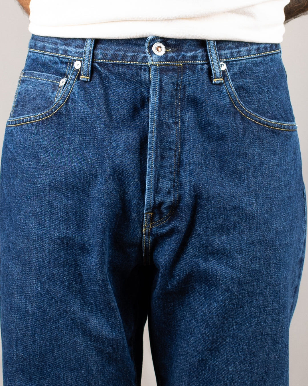 Denim01 Loose Tapered Jeans Seasonal Blue