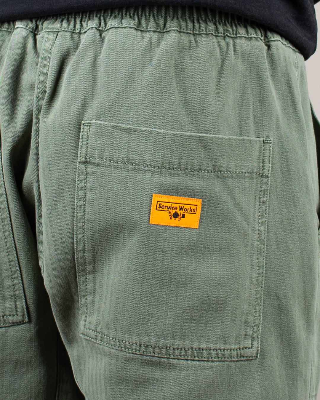 Pigment HBT Chef Pants Olive
