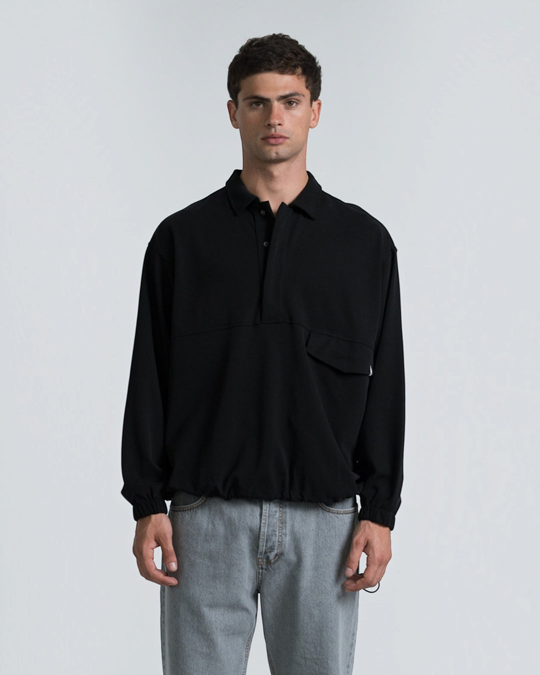 Ohio M/L Overshirt Nero Nettuno