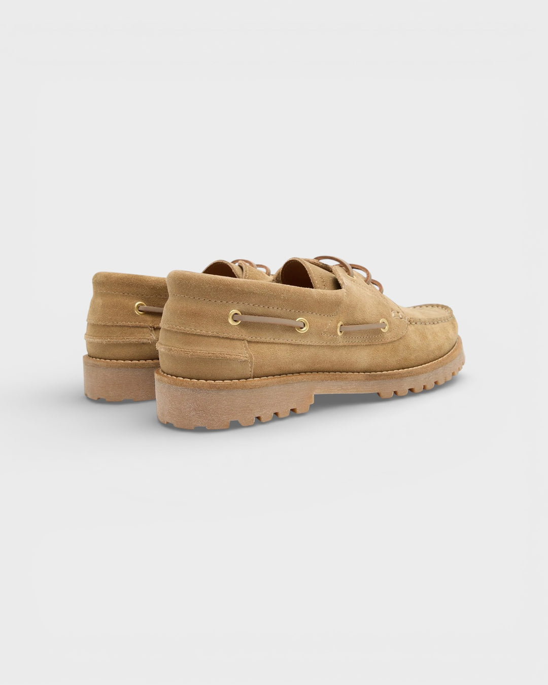 Ollie Boat Shoe Earth Suede