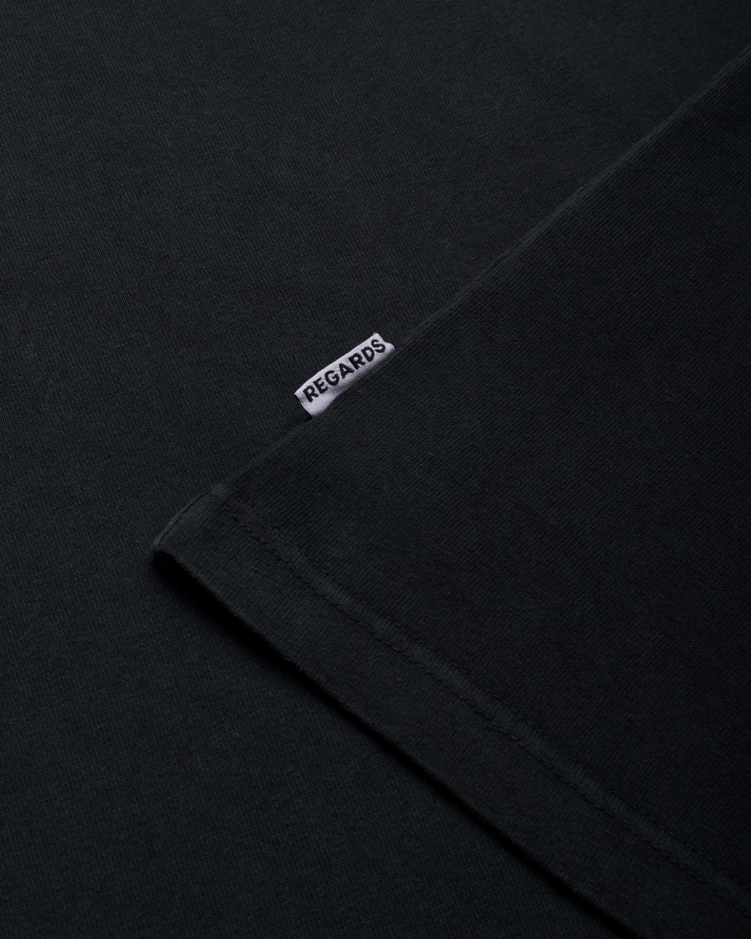 Heavy Oversize Tee Black Washed