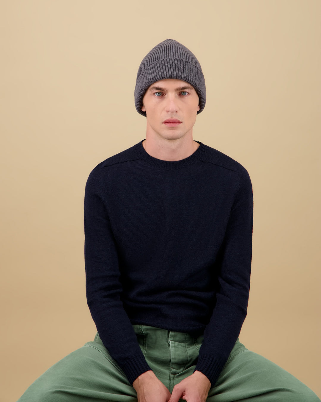 Ara Beanie Gunmetal Grey