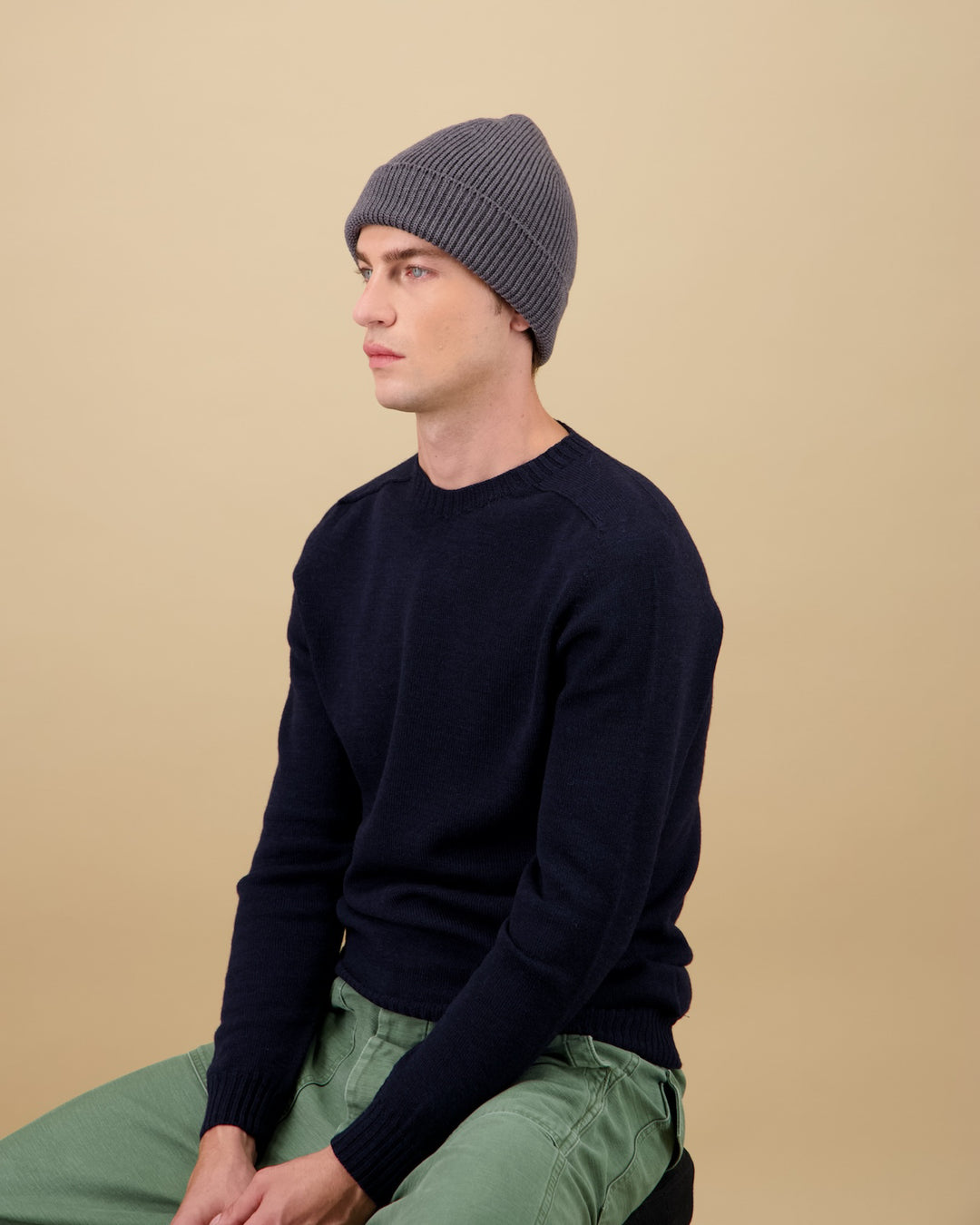 Ara Beanie Gunmetal Grey