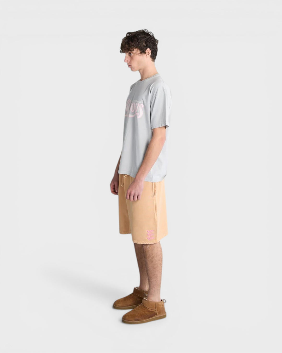 Short Gianni Embroidery Beige
