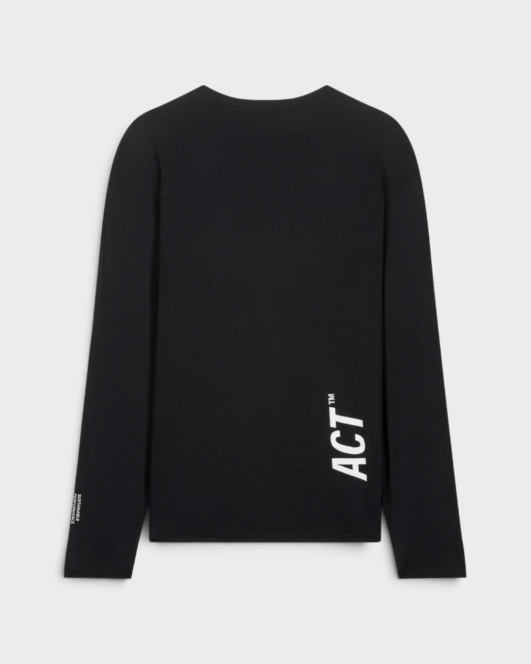 ACT Running BioPerf T-Shirt ML Noir — vue de dos