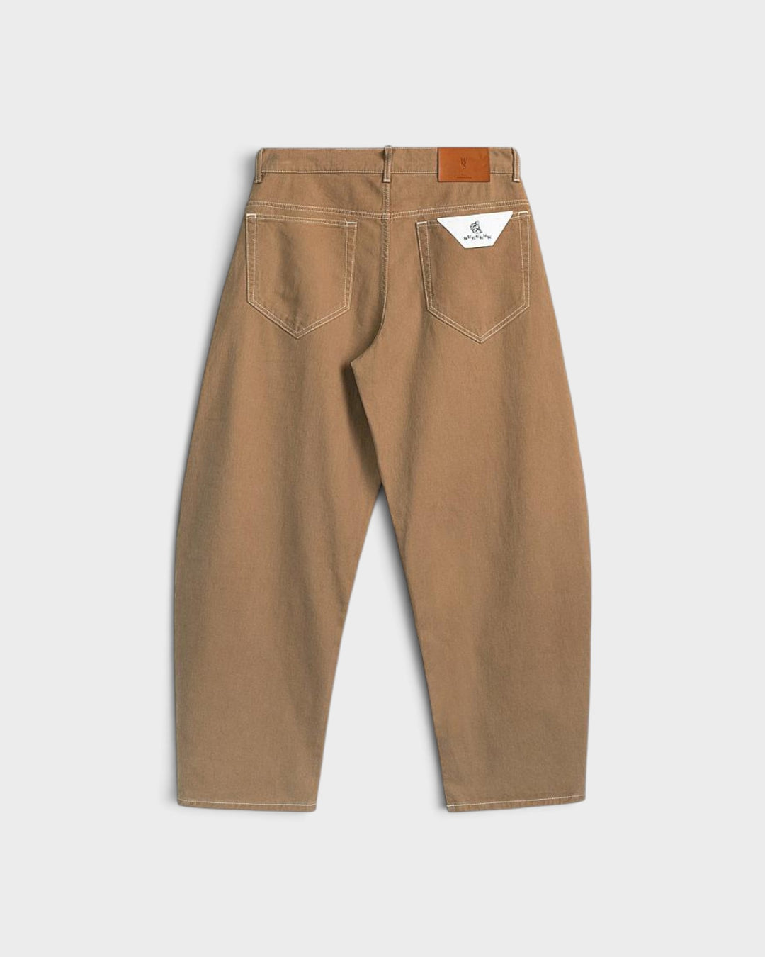 Balloon Pant Cammello Wooden - vue 2