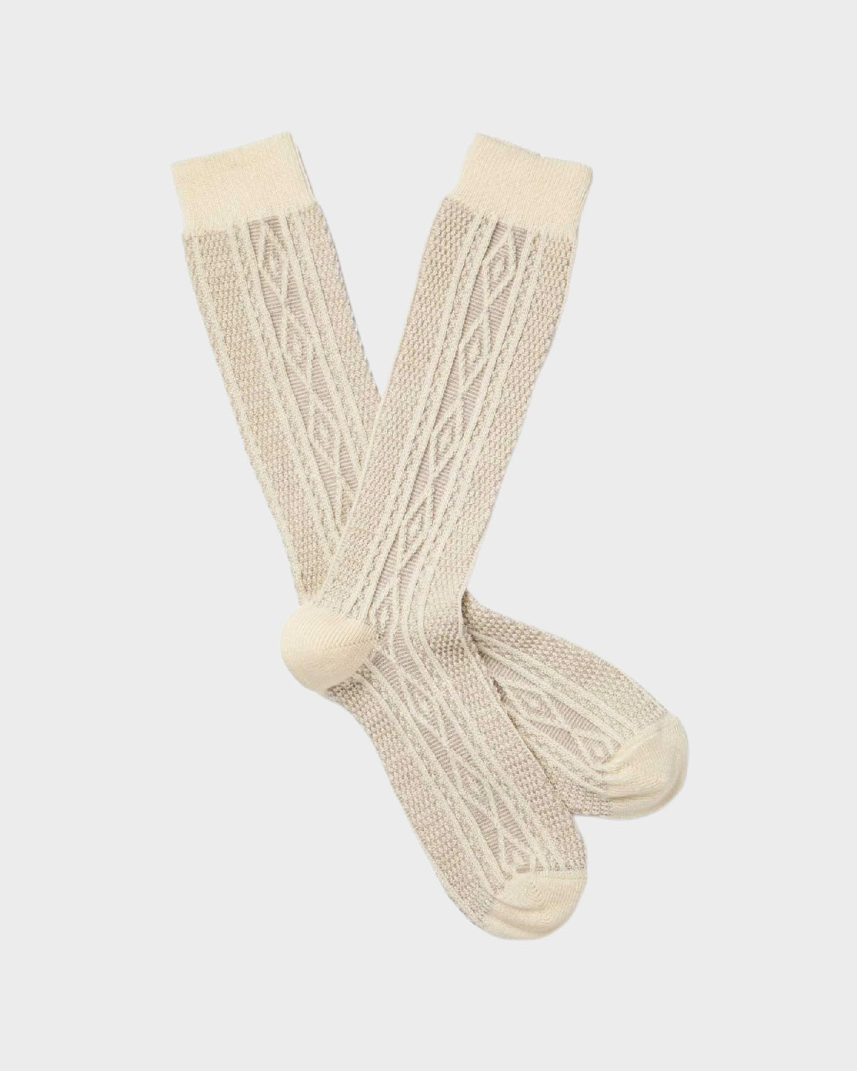 Chaussettes Aran Naturel - Royalties Paris – Drapeur