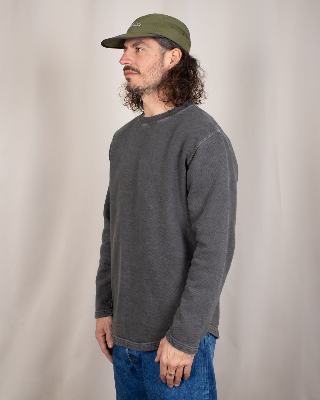 Rough Crew Sweat P-Black