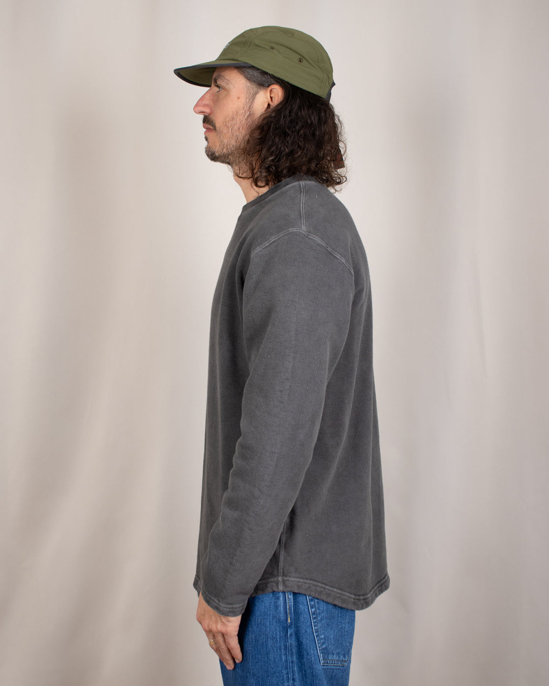 Rough Crew Sweat P-Black