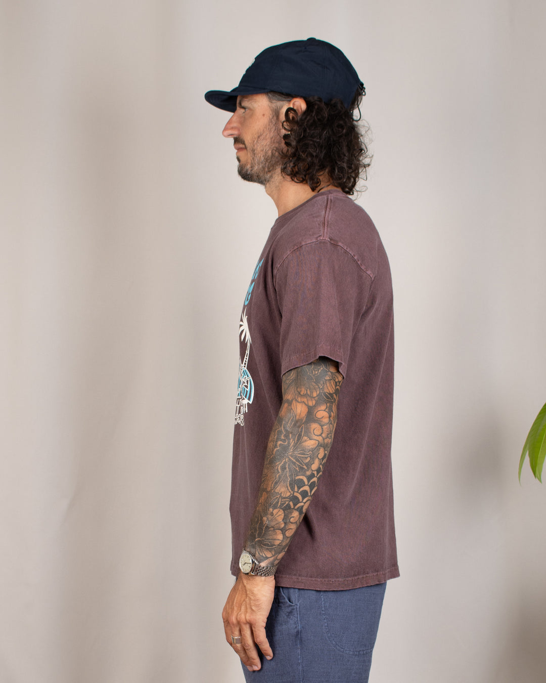 Keep On Music SS Tee P-Bordeaux
