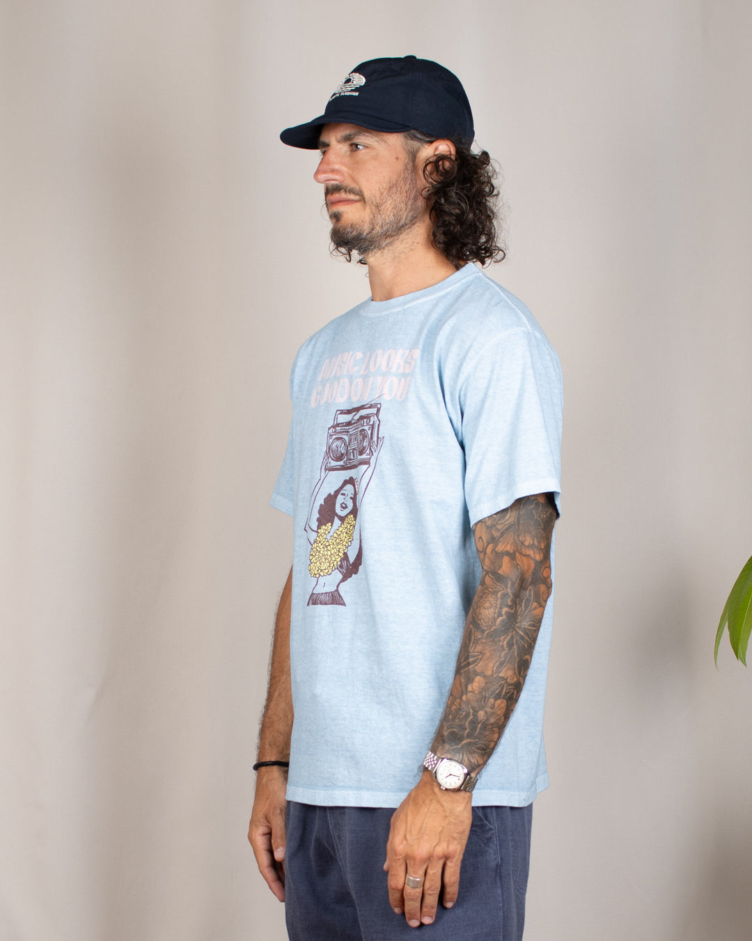 Go Hula SS Tee P-Soda