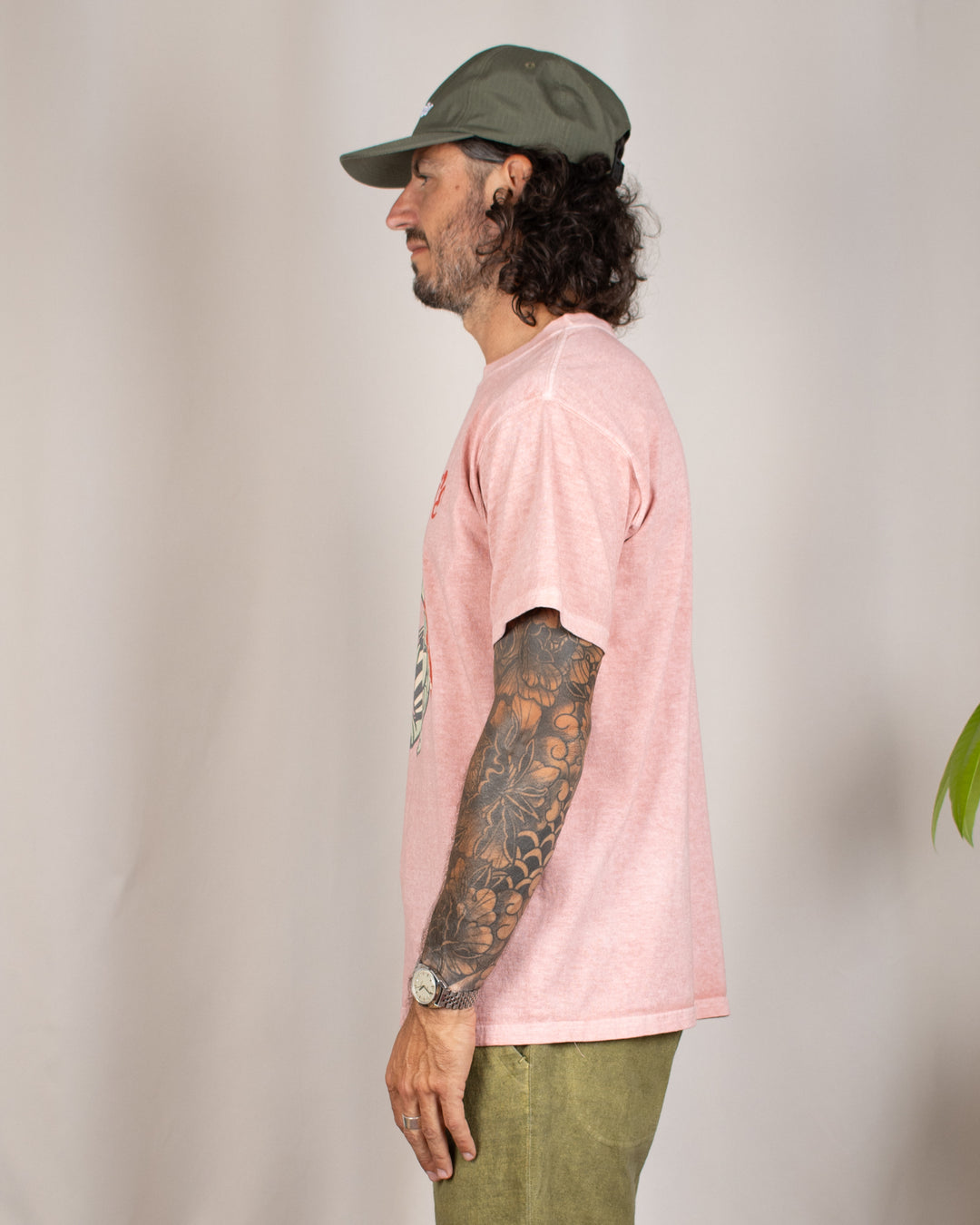 Slow Life SS Tee P-Coral