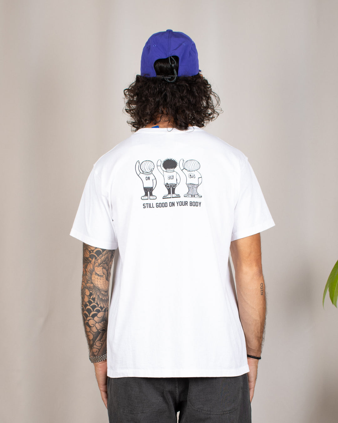 Three Generation SS Tee White