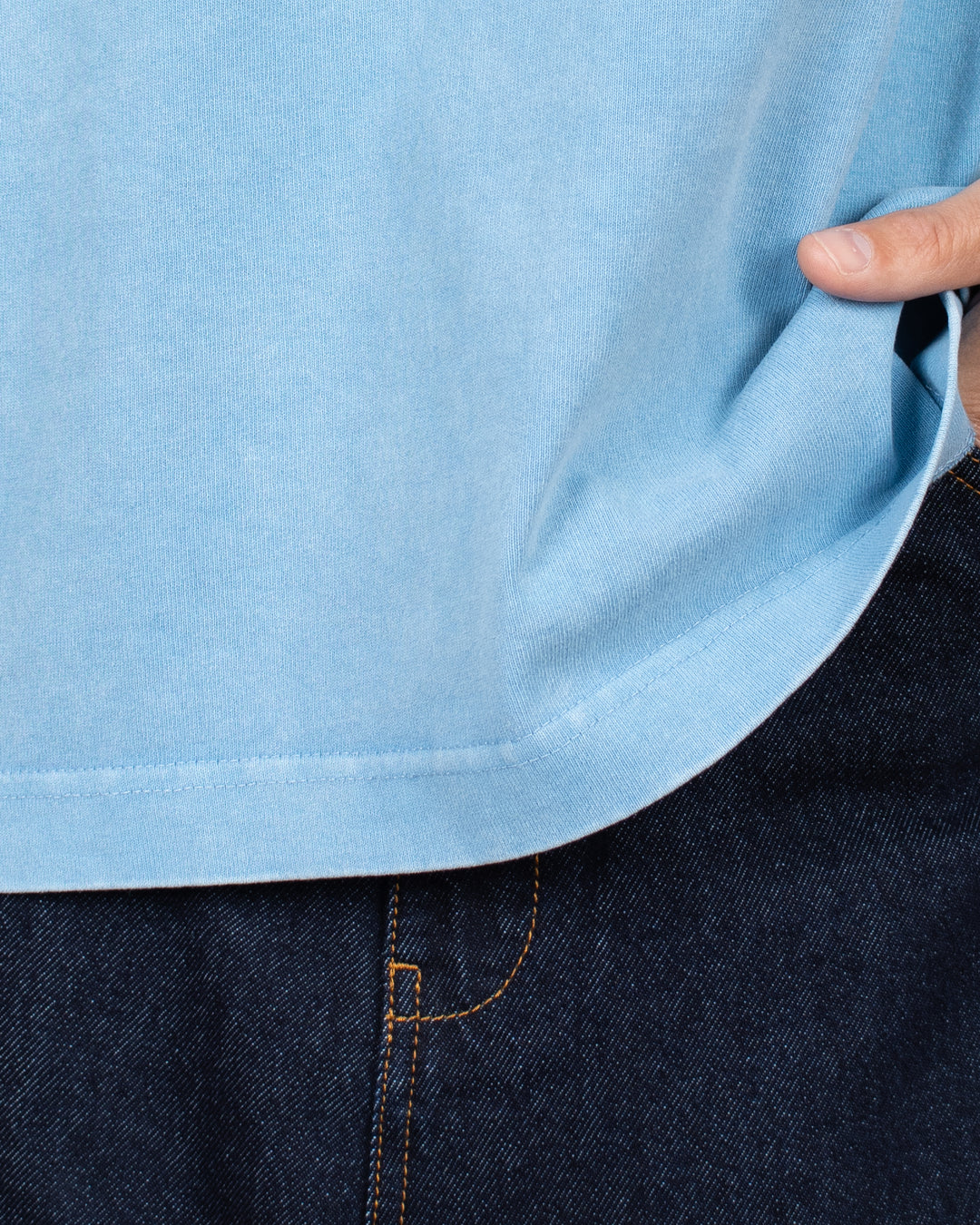 Heavy Oversize Tee Ocean Washed