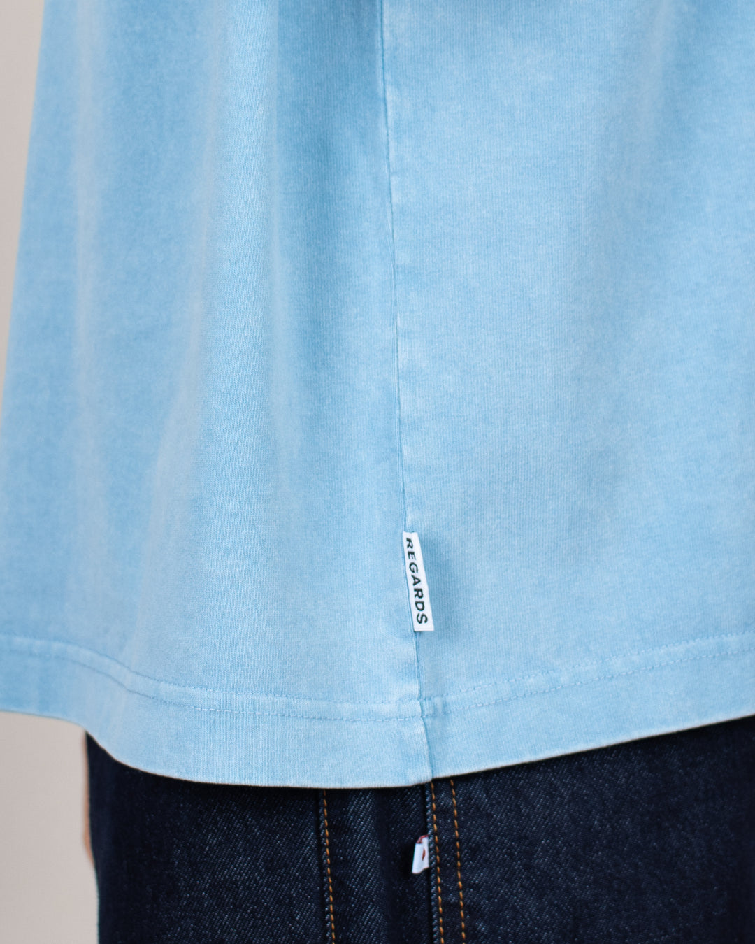 Heavy Oversize Tee Ocean Washed