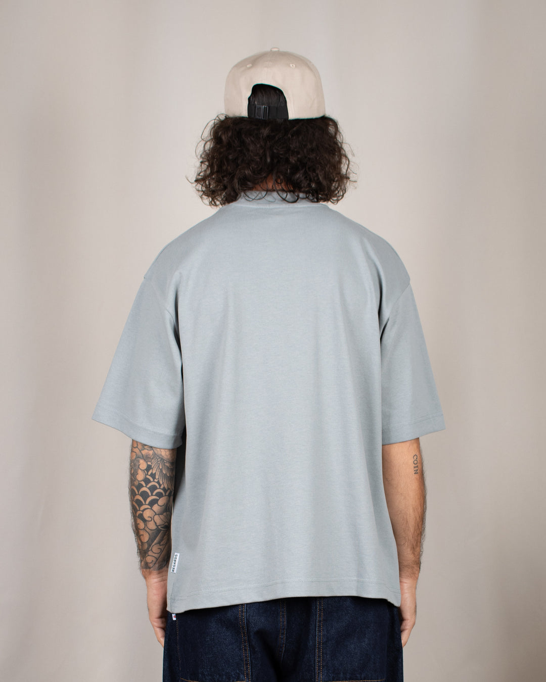 Heavy Oversize Tee Frosted Moss
