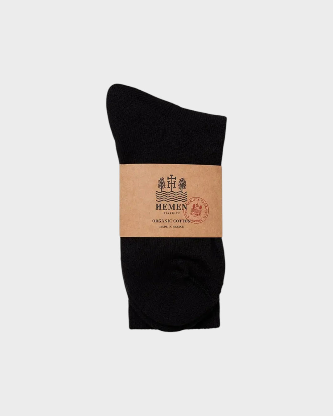 Chaussettes Hemen HMN04 Black avec emballage