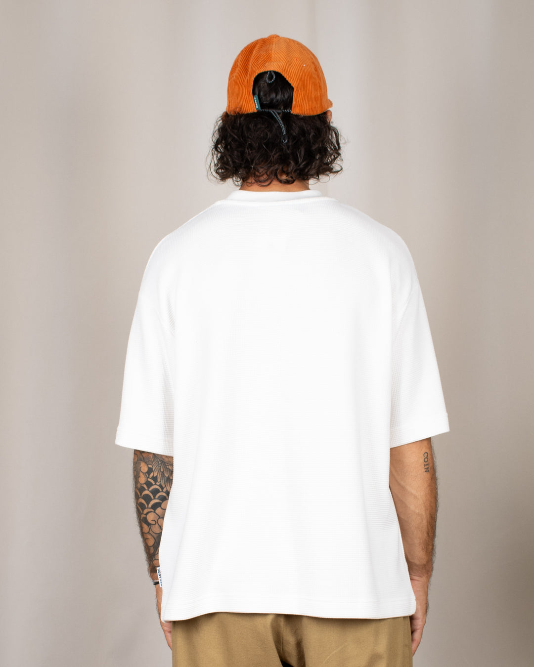 Waffle Oversize Tee Snow