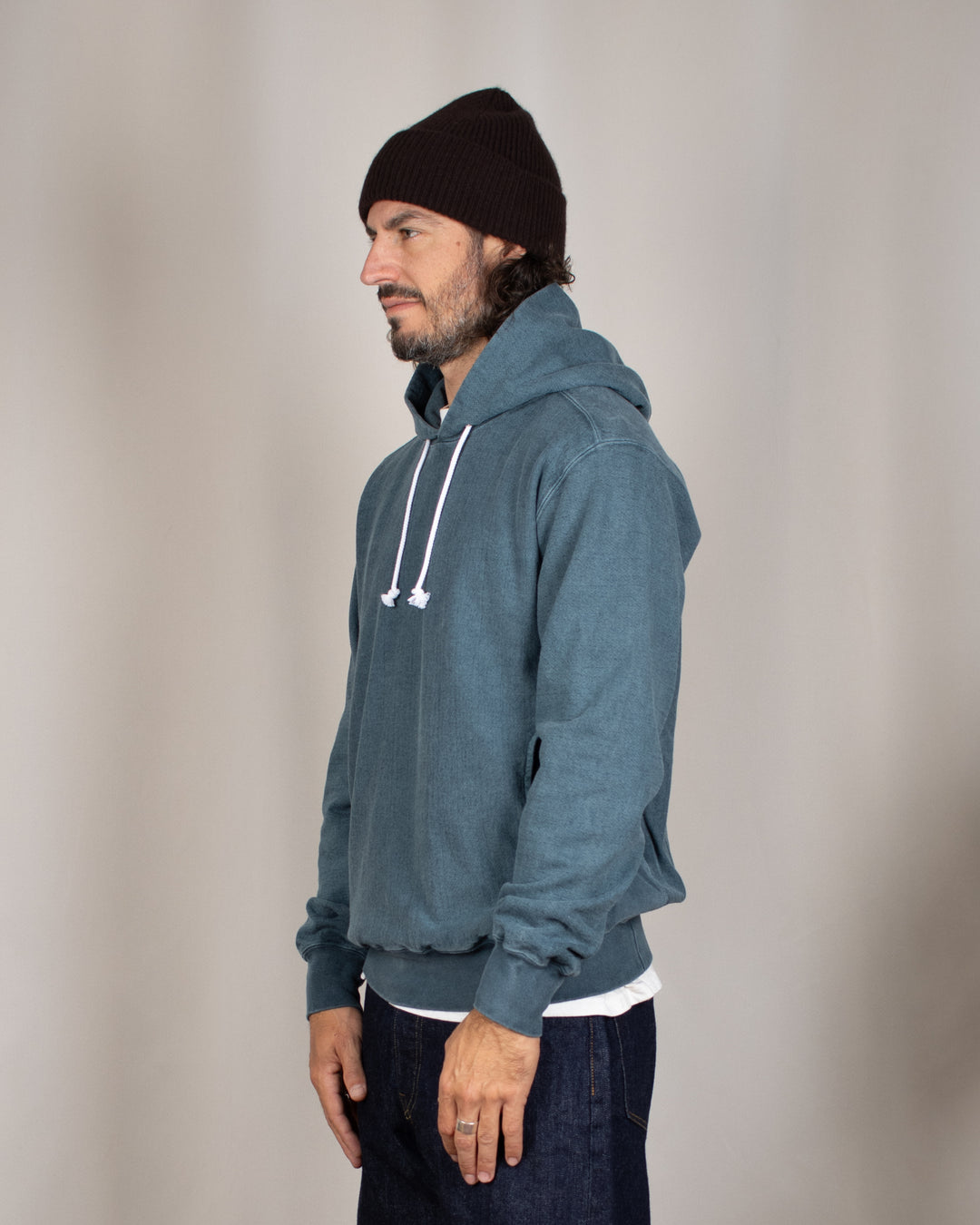 Heavy Pullover Hood Sweat P-Slate