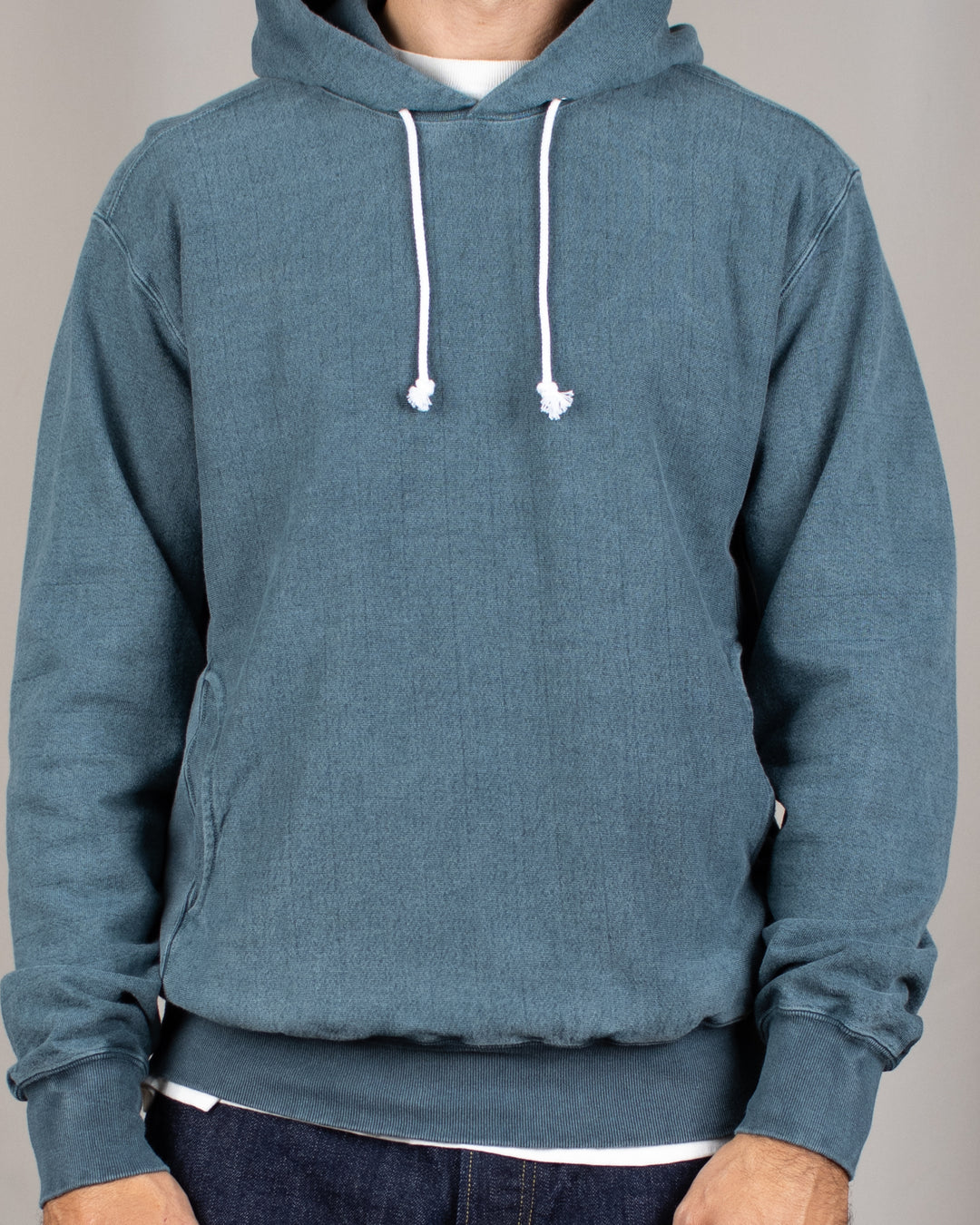 Heavy Pullover Hood Sweat P-Slate
