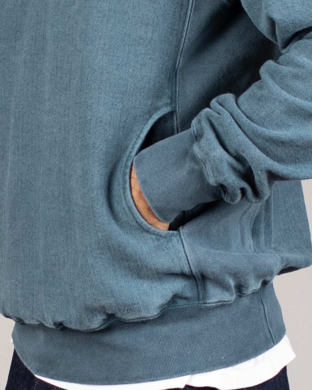 Heavy Pullover Hood Sweat P-Slate