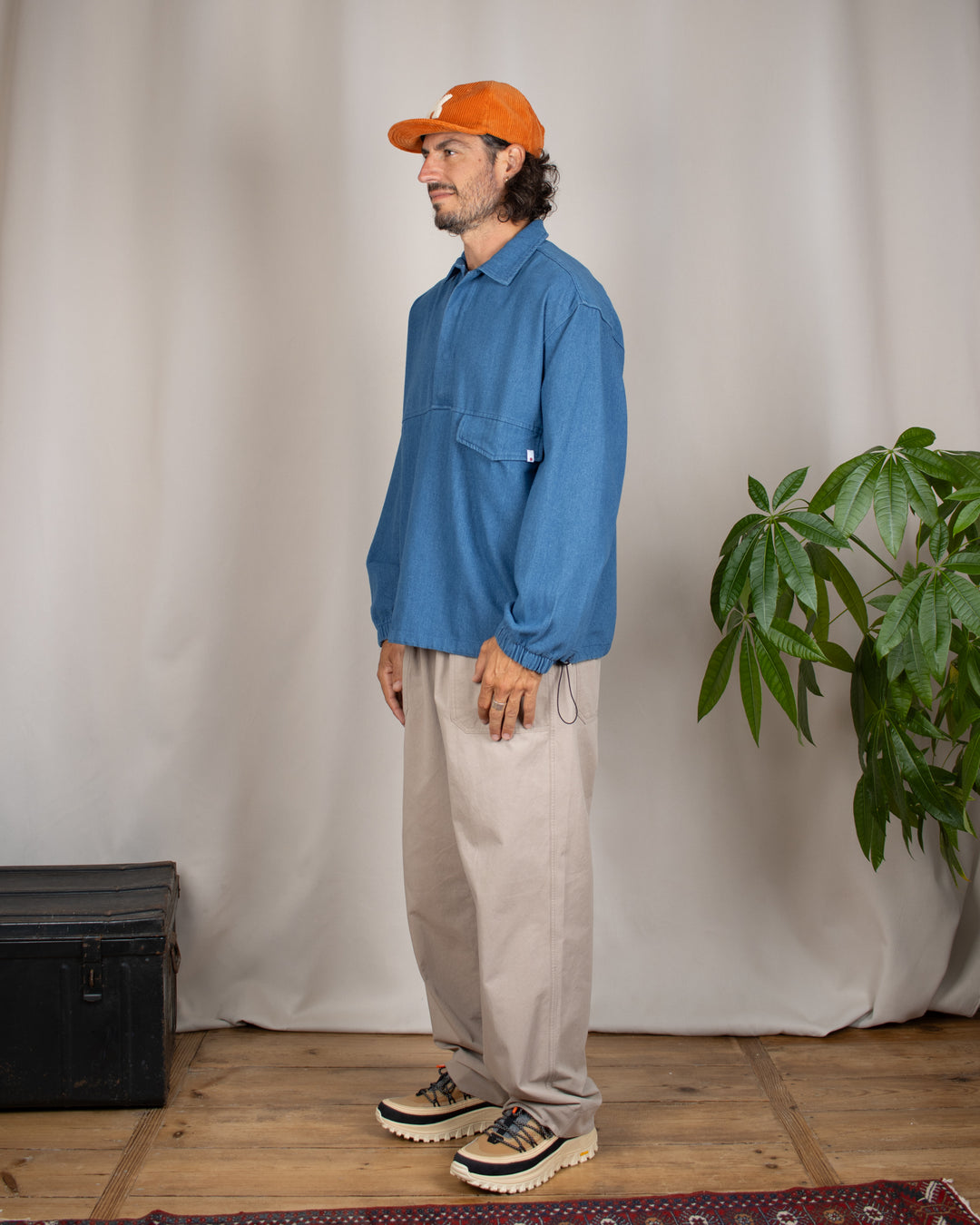 Ohio M/L Overshirt Blue Denim