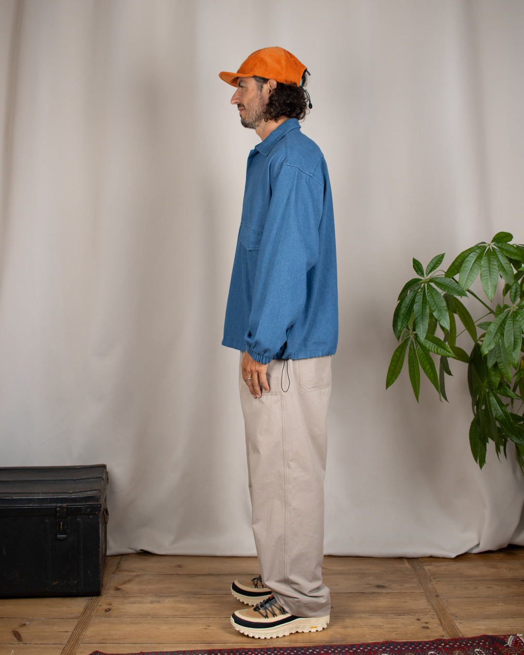 Ohio M/L Overshirt Blue Denim