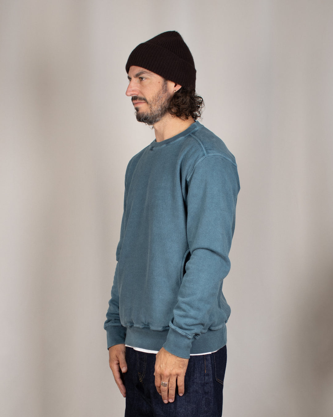 Heavy Crew Sweat P-Slate