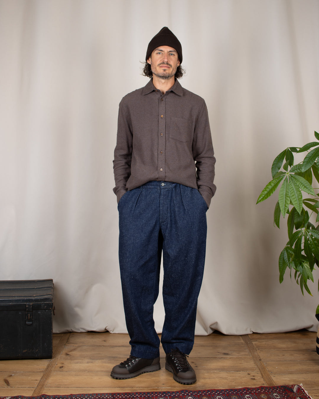 Oxford Pant Future Denim Indigo