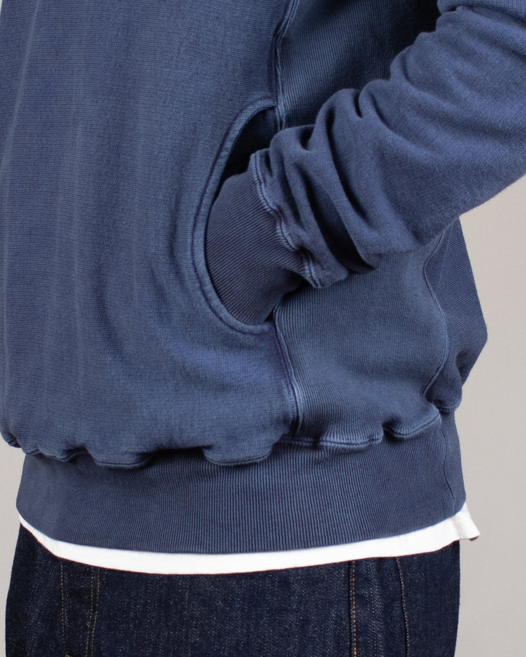 Heavy Crew Sweat P-Navy